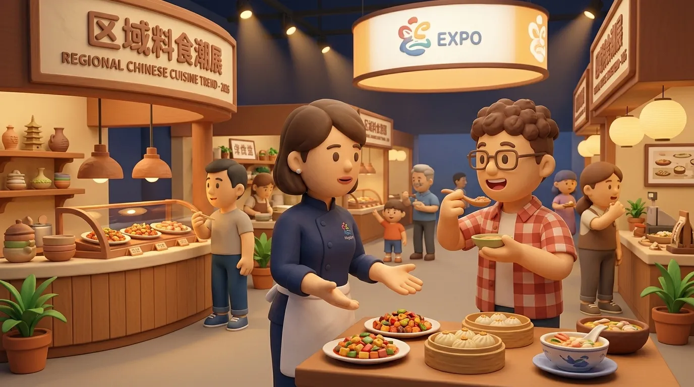 Regional cuisine trend at Shanghai Food Expo 2026