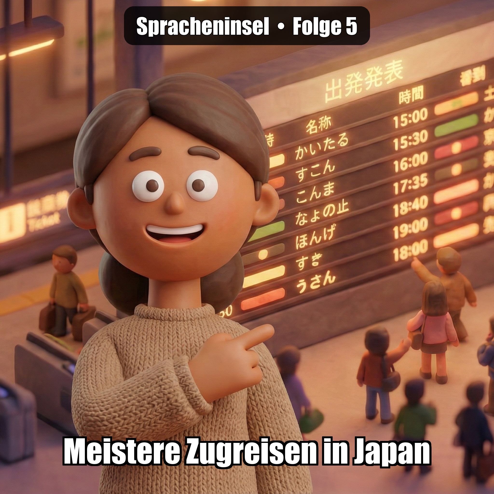 Meistere Zugreisen in Japan | Japanisch für Anfänger