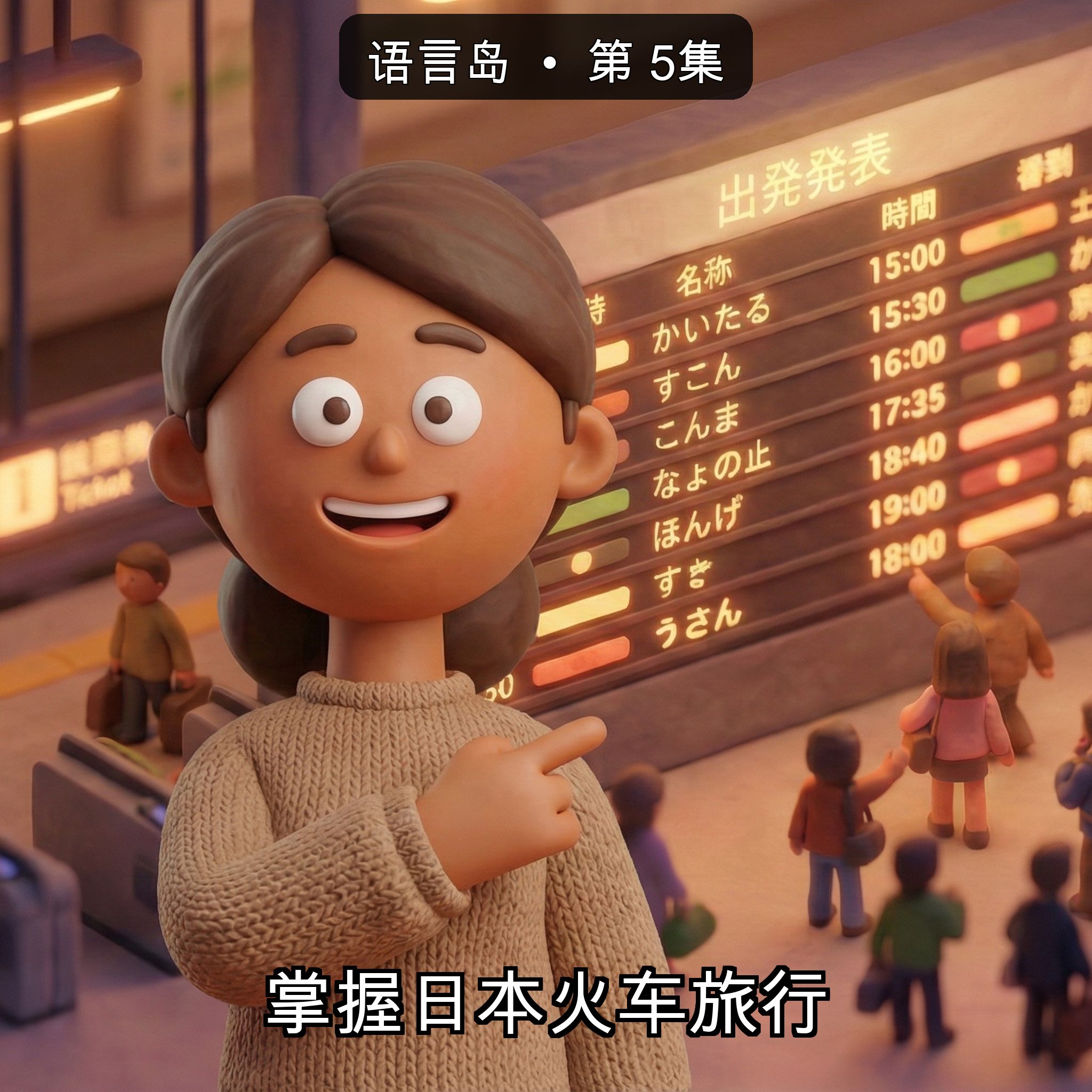 掌握日本火车旅行 | 初级日语