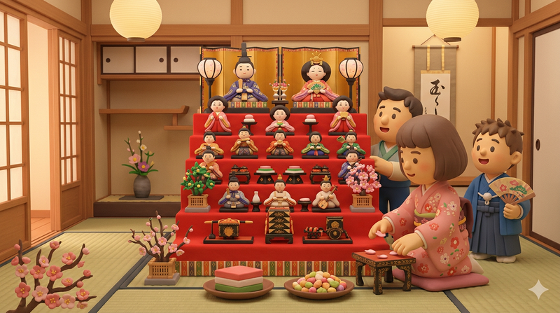 Hinamatsuri: Dolls for a Daughter's Happiness